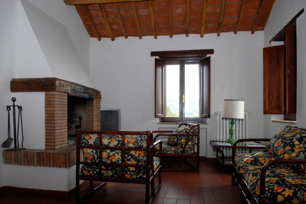 Podere Monte Petreto 산사비노 객실 사진